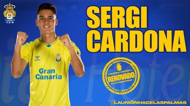 Cardona will continue to defend the yellow colors for two more seasons. 