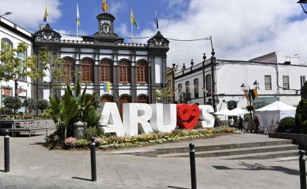 Imagen de archivo del municipio grancanario de Arucas.