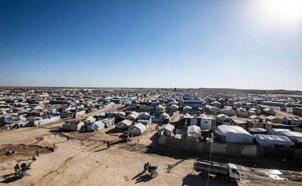El campamento de Al-Hol es uno de los que alberga a familiares de combatientes del Estado Islámico en Siria.