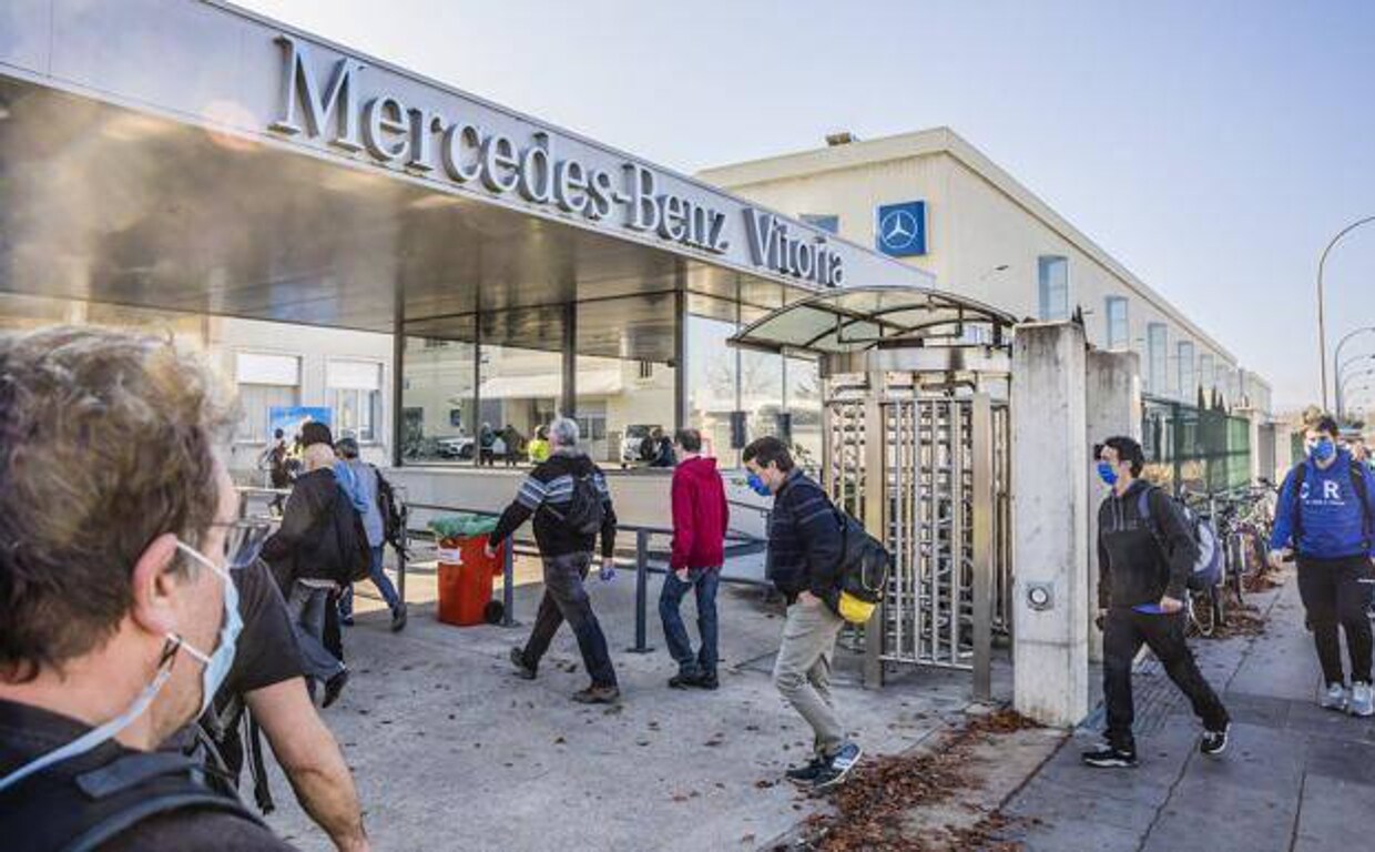 La industria vasca pendiente de Mercedes