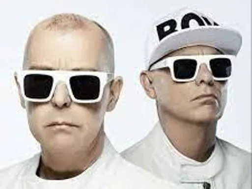 The members of Pet Shop Boys. 