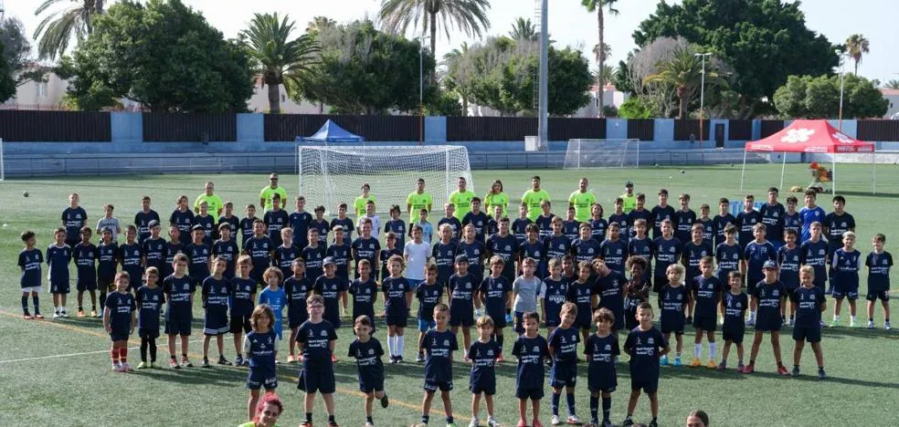 The CD Maspalomas Football Training campus and excellence