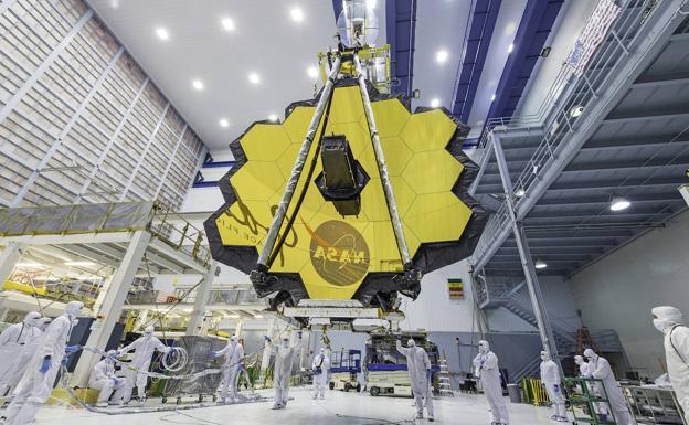 El telescopio espacial James Webb. 