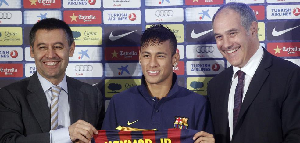 Neymar, Rosell and Bartomeu, on trial for their signing for Barça