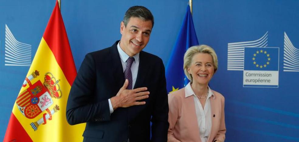 The EU delivers to Spain the second payment of the recovery funds
