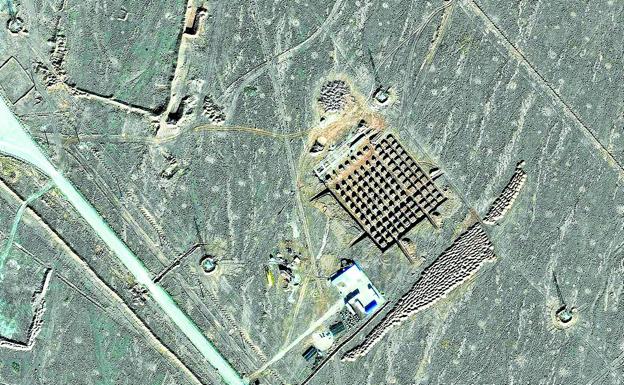 Imagen aérea de una de las instalaciones nucleares del régimen iraní.
