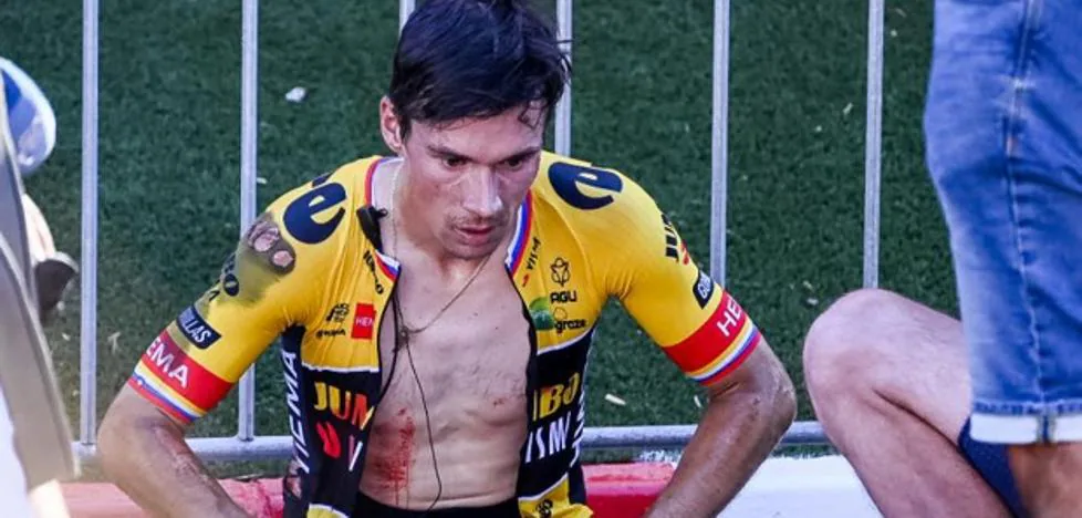 Roglic abandons the Vuelta after his tremendous crash