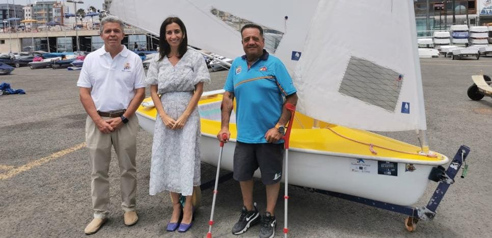 The 'la Caixa' Foundation supports the adapted sport project of the Real Club Náutico de Gran Canaria