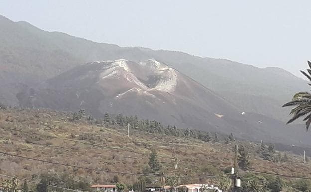 Image of the Volcano of La Palma. 