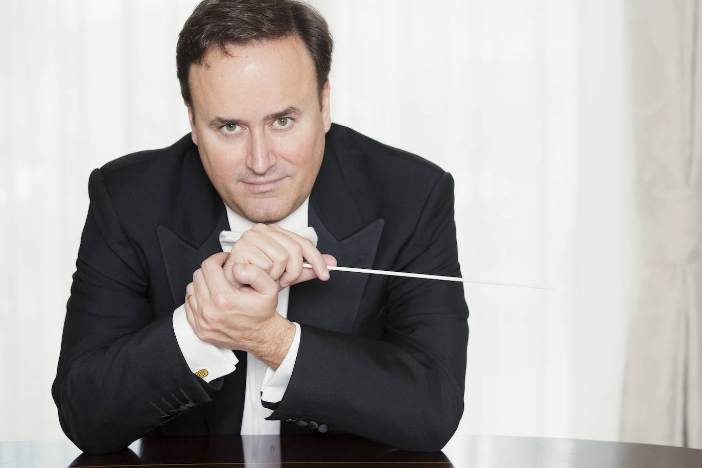 Karel Mark Chichon, titular de la Orquesta Filarmónica de Gran Canaria. 