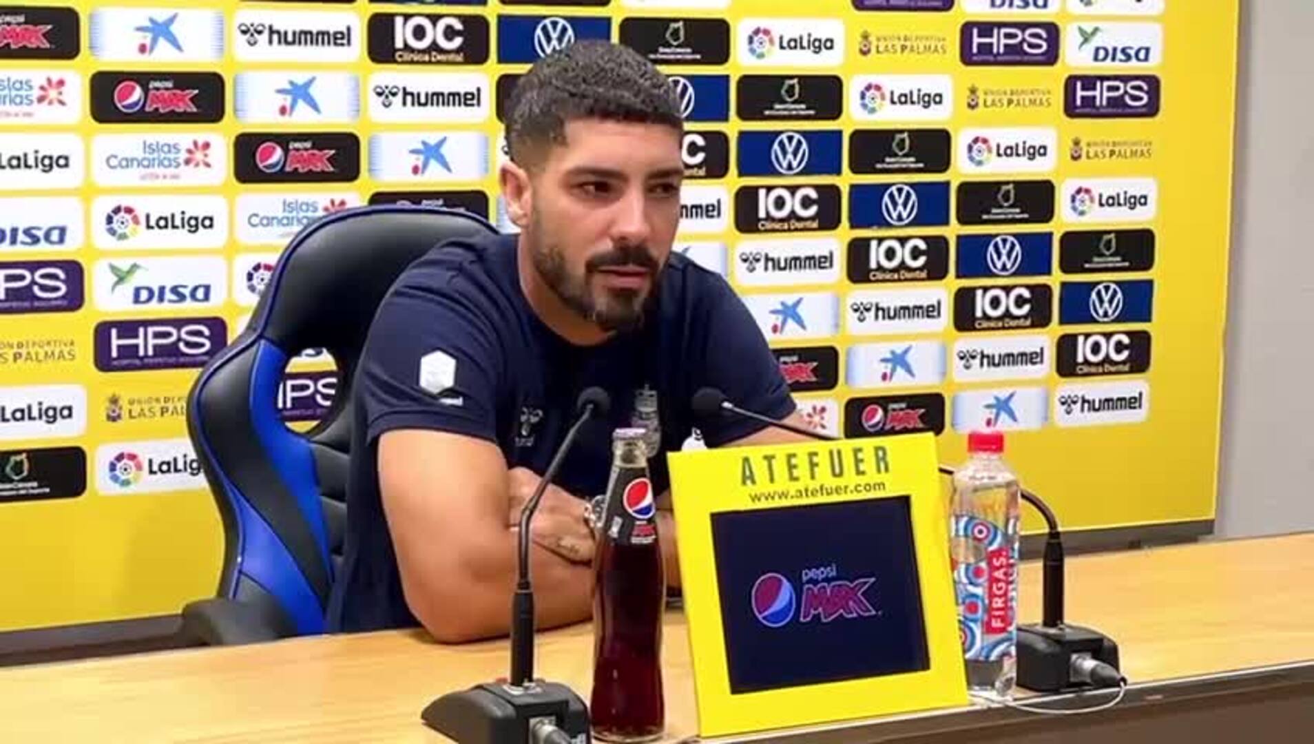 Álex Suárez agradece la confianza del entrenador