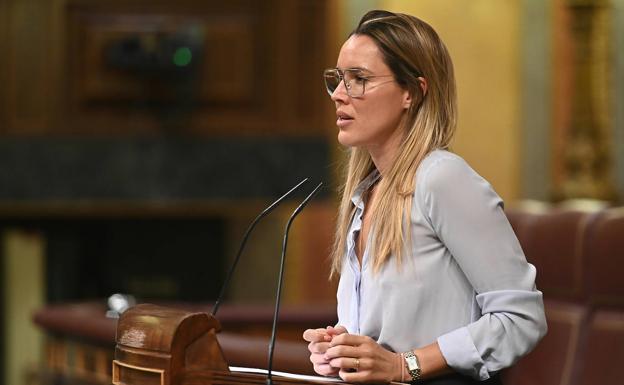 La diputada de CC María Fernández defendió la inciaitiva que el PSOE tumbó con su voto en contra. /EFE