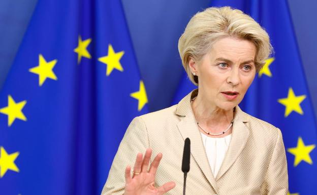 La presidenta de la Comisión Europea, Ursula von der Leyen./EFE