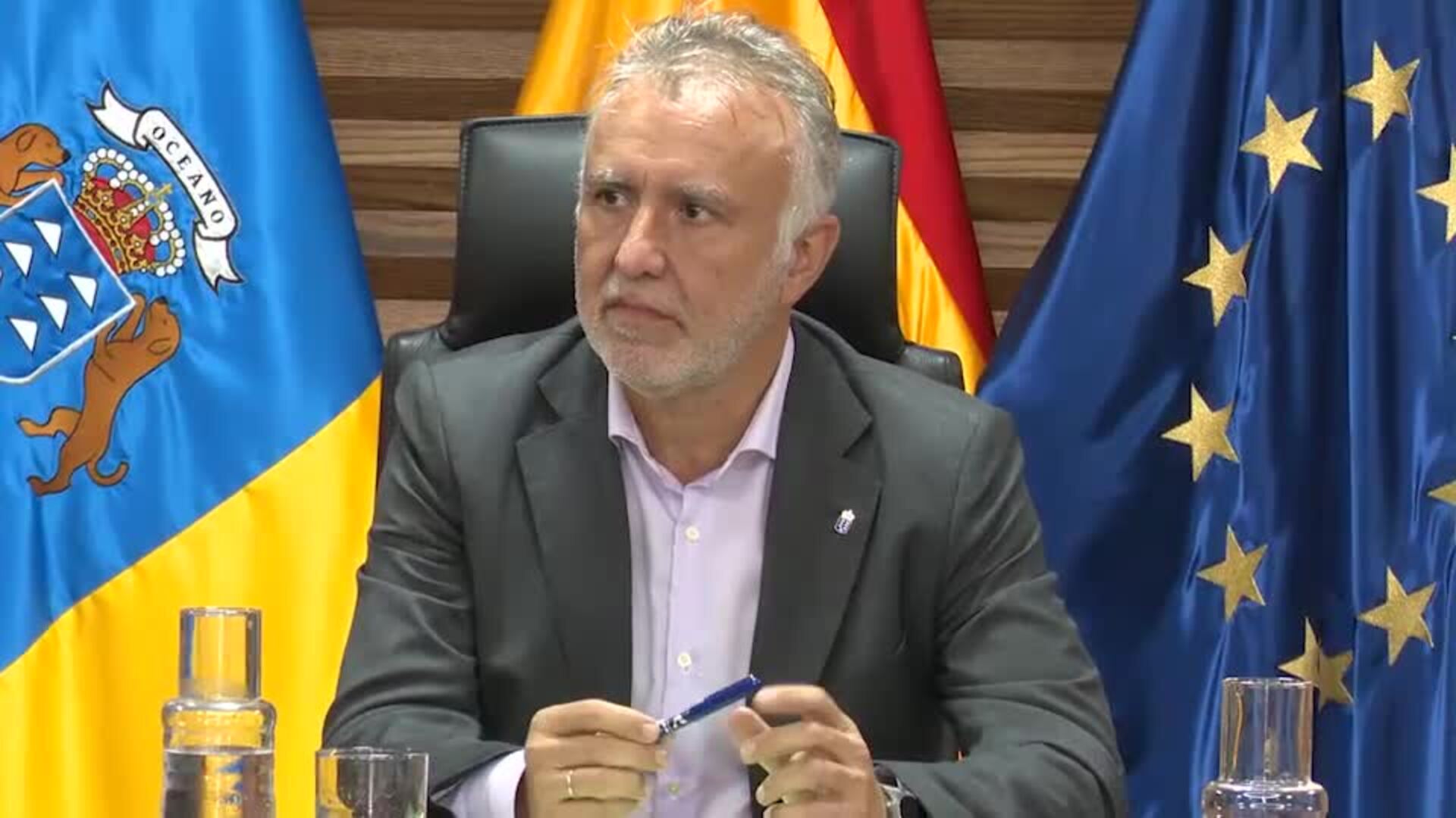 Ángel Víctor Torres preside la reunión del Consejo de Gobierno