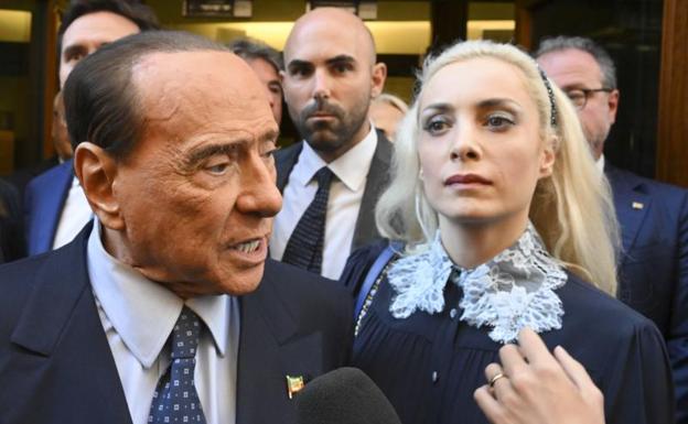 El exprimer ministro italiano, Silvio Berlusconi, el martes en Roma. 