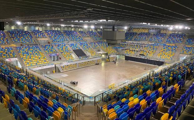 Imagen del Gran Canaria Arena ayer. /c7